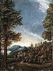 Denys van Alsloot Danubian Landscape painting
